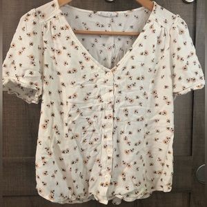 Elodie loose fitted floral top.